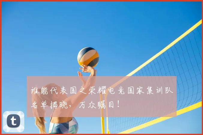 谁能代表国之荣耀电竞国家集训队名单揭晓，万众瞩目！