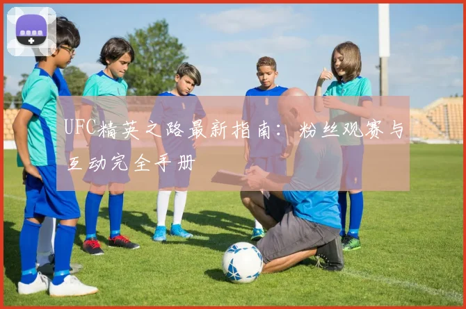 UFC精英之路最新指南：粉丝观赛与互动完全手册